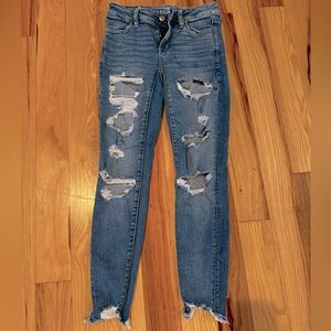 American Eagle Ripped Jeggings